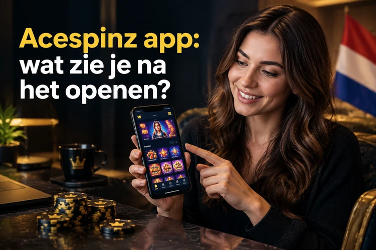 Acespinz app: wat zie je na het openen?
